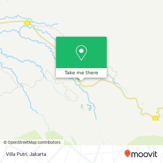 Villa Putri map