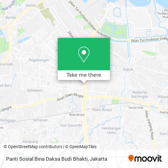 Panti Sosial Bina Daksa Budi Bhakti map