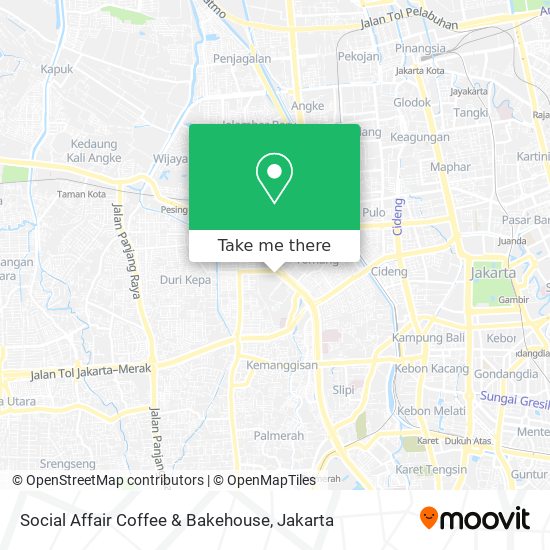 Social Affair Coffee & Bakehouse map