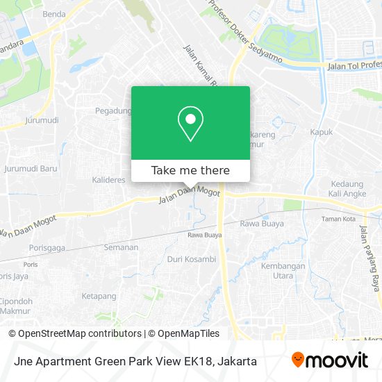 Jne Apartment Green Park View EK18 map