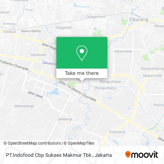 PT.Indofood Cbp Sukses Makmur Tbk. map