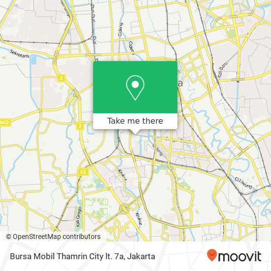 Bursa Mobil Thamrin City lt. 7a map