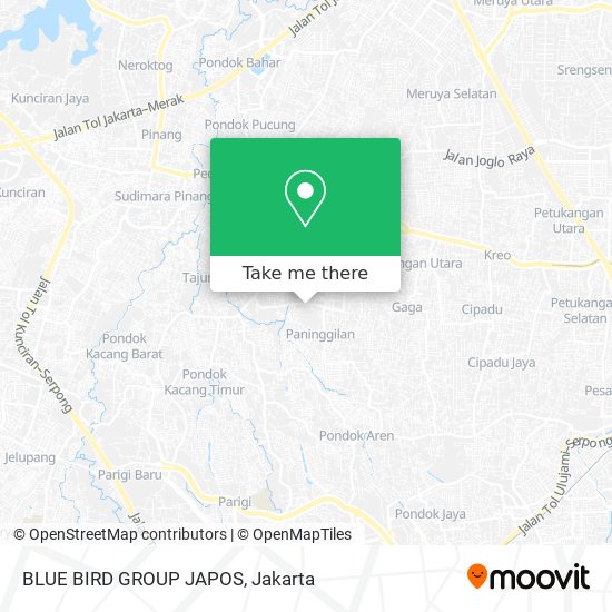 BLUE BIRD GROUP JAPOS map