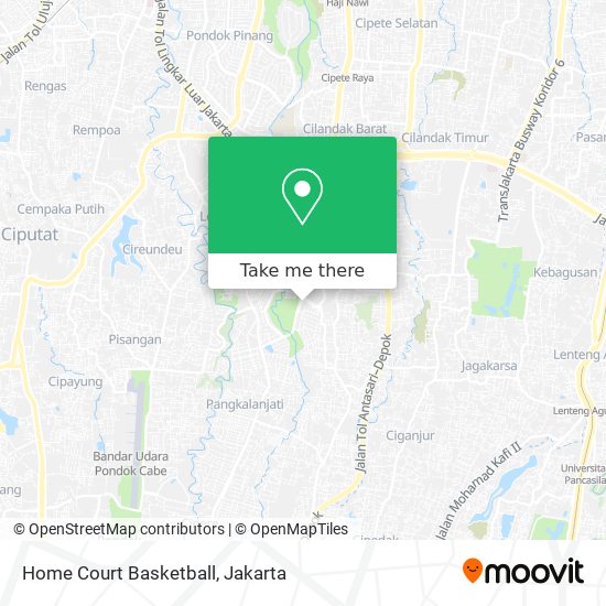 Home Court Basketball map