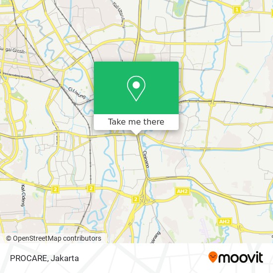 PROCARE map