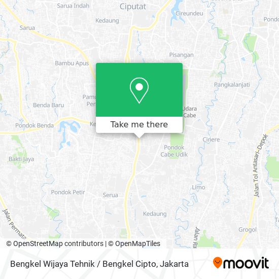 Bengkel Wijaya Tehnik / Bengkel Cipto map