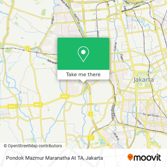 Pondok Mazmur Maranatha At TA map