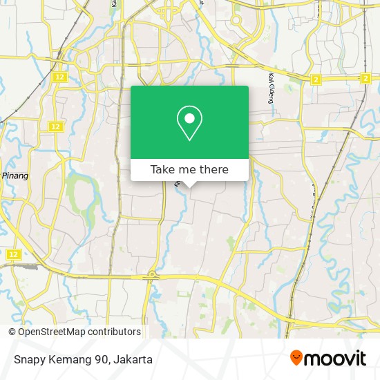 Snapy Kemang 90 map