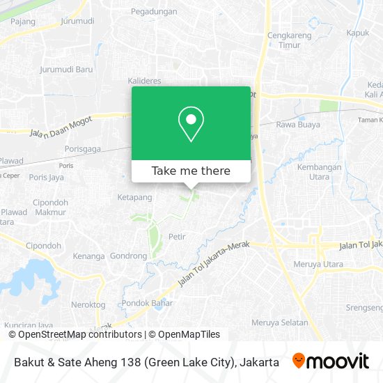 Bakut & Sate Aheng 138 (Green Lake City) map