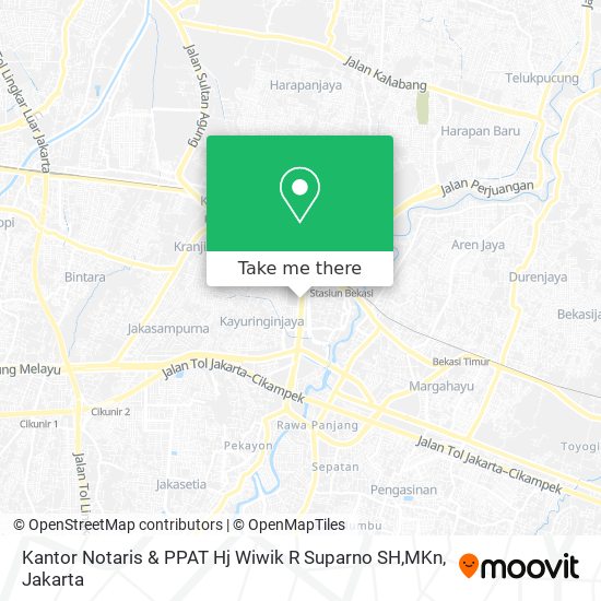 Kantor Notaris & PPAT Hj Wiwik R Suparno SH,MKn map