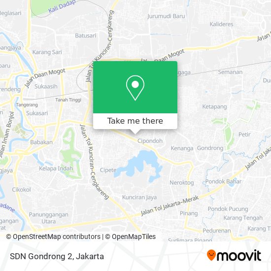 SDN Gondrong 2 map