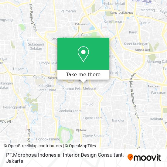 PT.Morphosa Indonesia.                                   Interior Design Consultant map