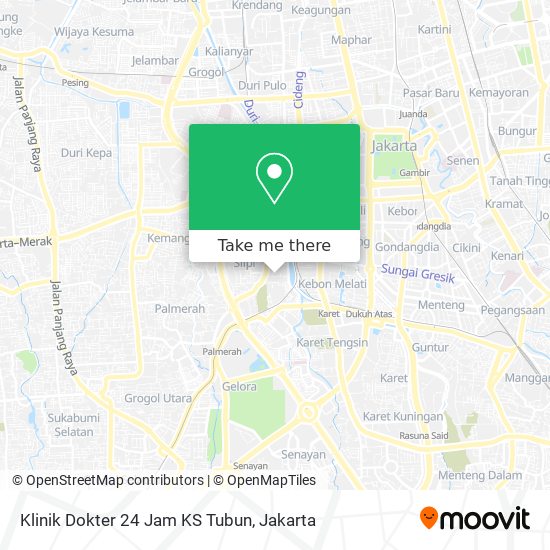 Klinik Dokter 24 Jam KS Tubun map