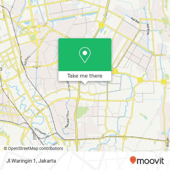 Jl.Waringin 1 map