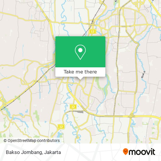 Bakso Jombang map