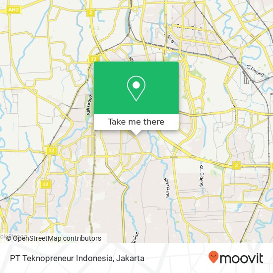 PT Teknopreneur Indonesia map