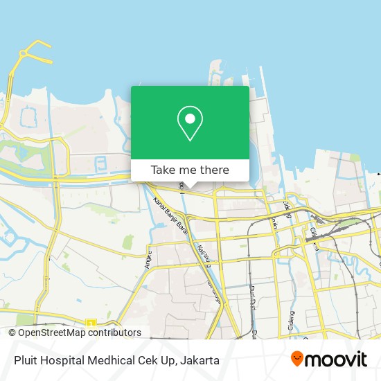 Pluit Hospital Medhical Cek Up map