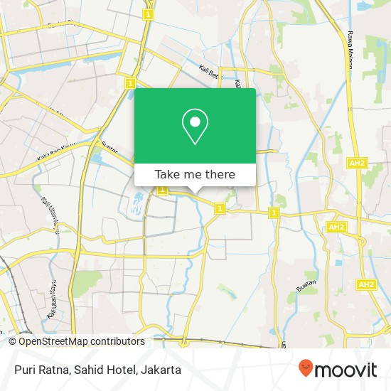 Puri Ratna,  Sahid Hotel map