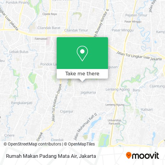 Rumah Makan Padang Mata Air map