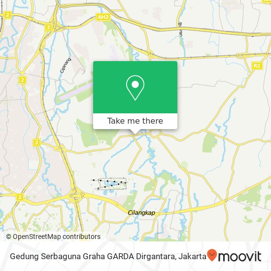 Gedung Serbaguna Graha GARDA Dirgantara map