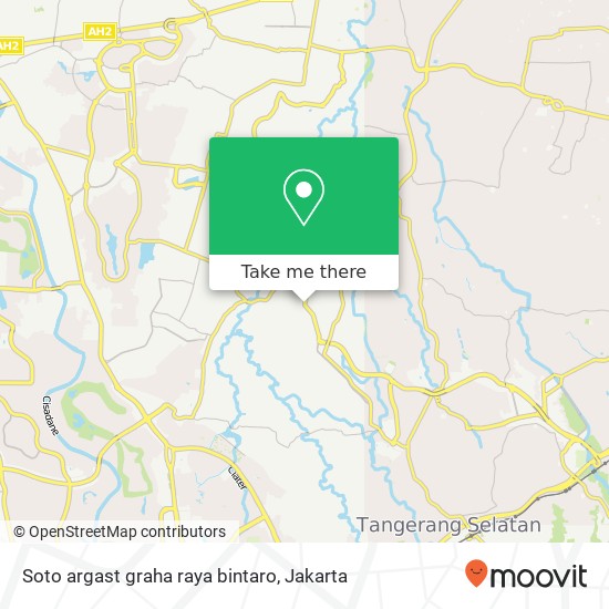 Soto argast graha raya bintaro map