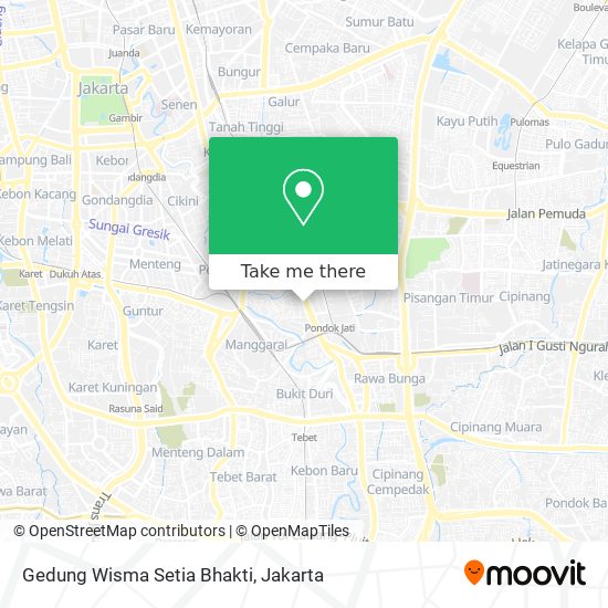 Gedung Wisma Setia Bhakti map