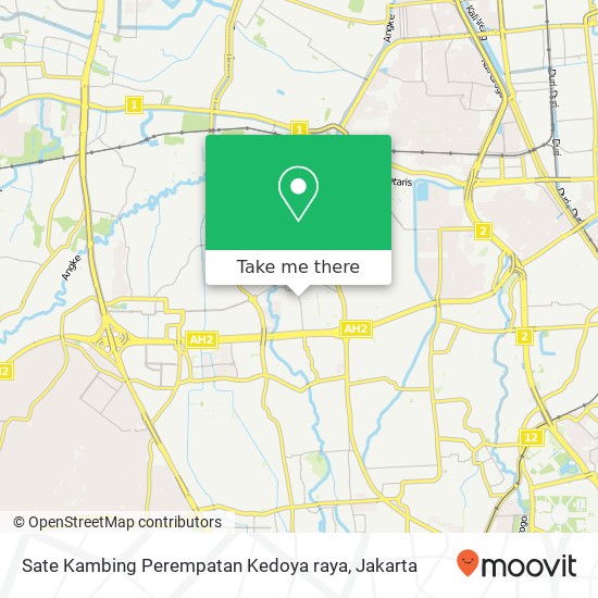 Sate Kambing Perempatan Kedoya raya map