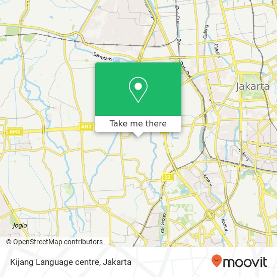Kijang Language centre map