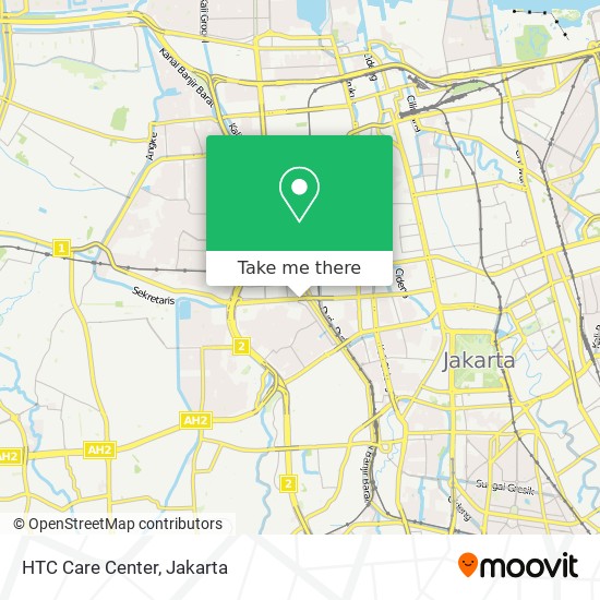 HTC Care Center map