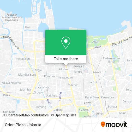 Orion Plaza map