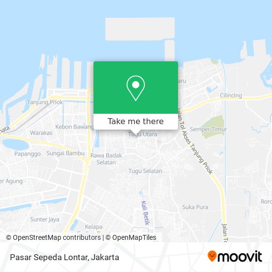 Pasar Sepeda Lontar map