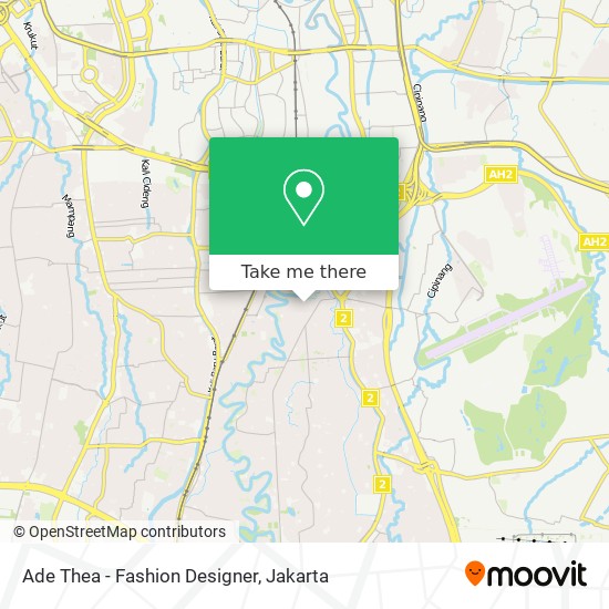 Ade Thea - Fashion Designer map