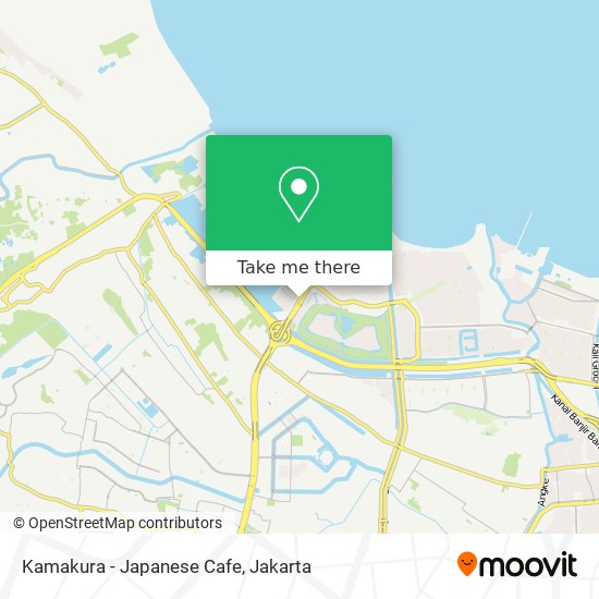 Kamakura - Japanese Cafe map