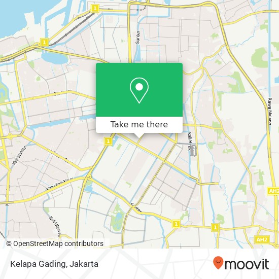 Kelapa Gading map