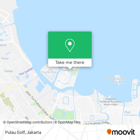 Pulau Golf map