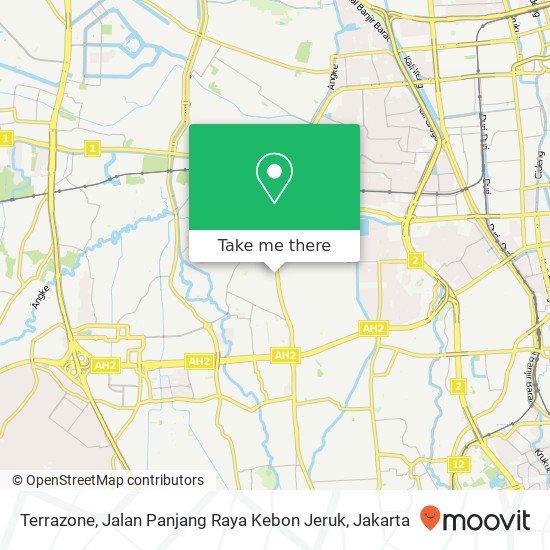 Terrazone, Jalan Panjang Raya Kebon Jeruk map