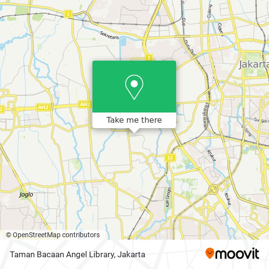 Taman Bacaan Angel Library map