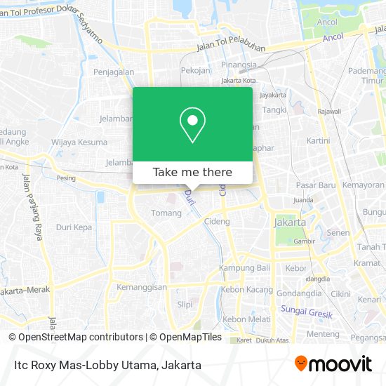 Itc Roxy Mas-Lobby Utama map