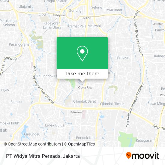 PT Widya Mitra Persada map