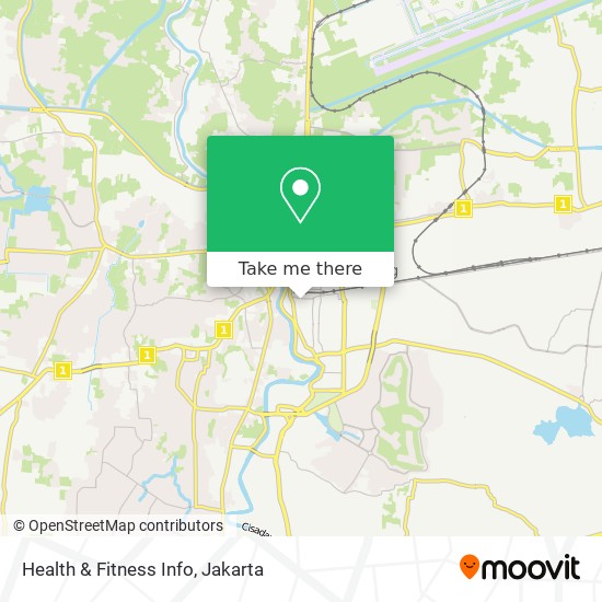 Health & Fitness Info map