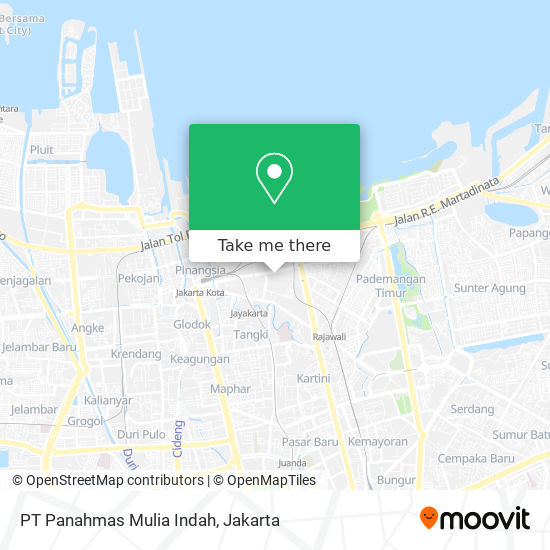 PT Panahmas Mulia Indah map