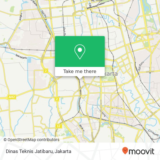 Dinas Teknis Jatibaru map
