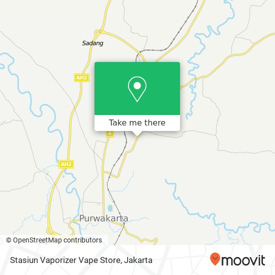 Stasiun Vaporizer Vape Store, Jalan Ipik Gandamanah map