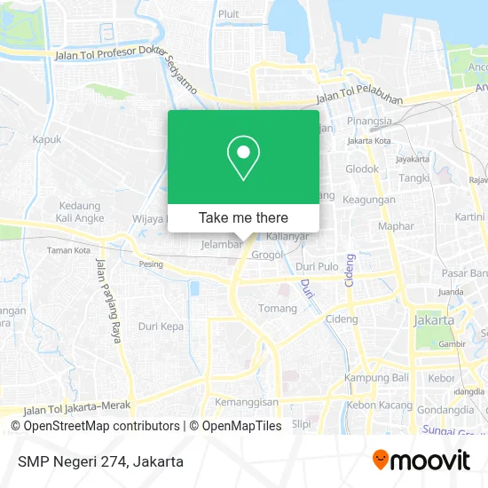 SMP Negeri 274 map