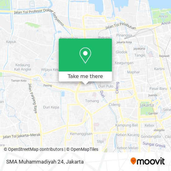 SMA Muhammadiyah 24 map
