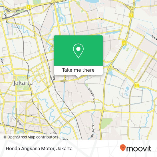 Honda Angsana Motor, Jalan Letjen. Suprapto map