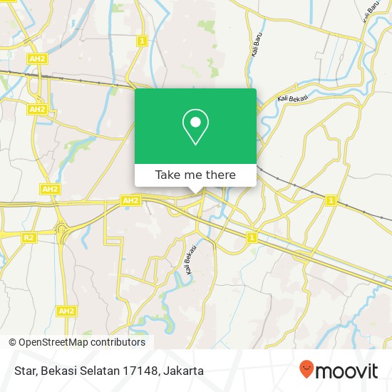 Star, Bekasi Selatan 17148 map