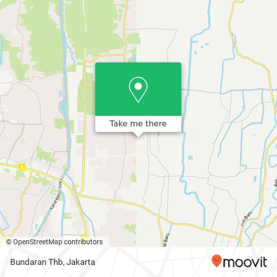 Bundaran Thb map