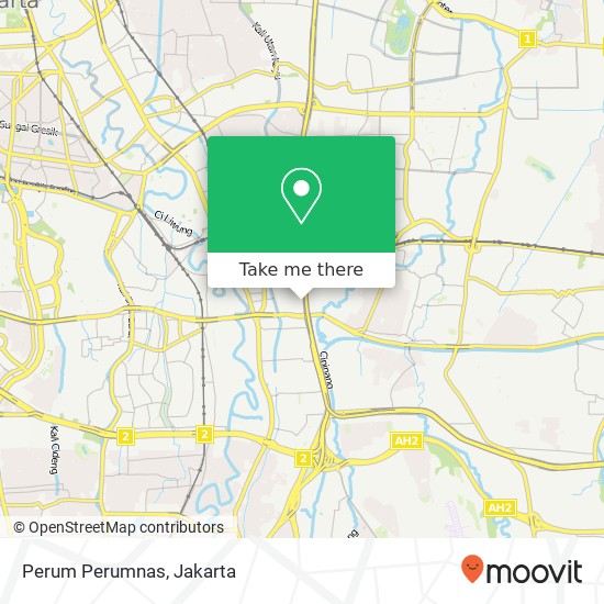 Perum Perumnas map