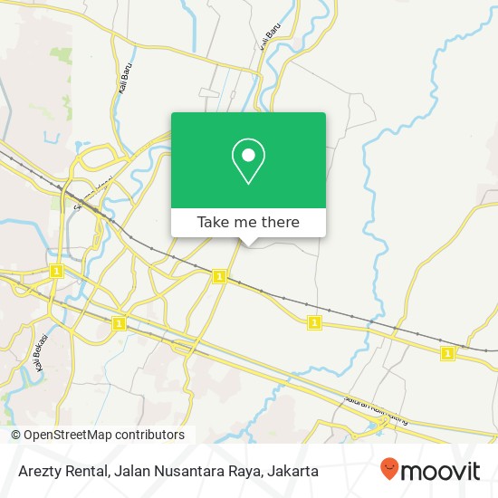 Arezty Rental, Jalan Nusantara Raya map